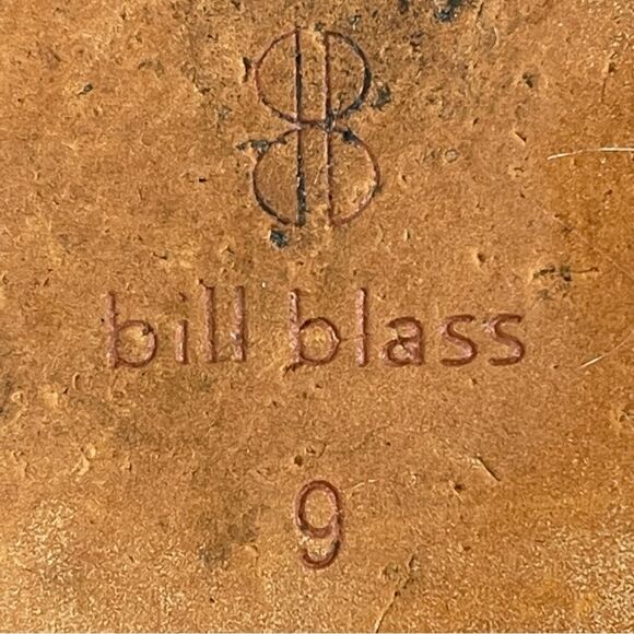 BILL BLASS Wallis black floral & butterfly embellished espadrille mules, size 9 - Picture 12 of 13